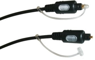 Schwaiger LWL2150 533 Cable Fibre Optic 1,5M Toslink Black