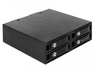 Delock 47233 Rack Mobile Phone 5.25 4 X 2.5? SATA / Sas HDD / SSD 12GB/S — image 1