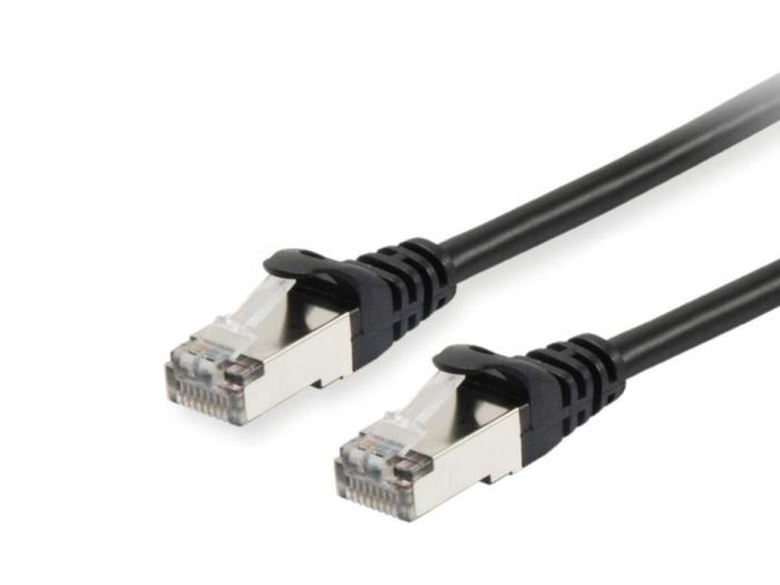 Equip Latiguillo Apantallado S/FTP Categoria 6 Libre Halogenos 2M Colour Black P/N 605591