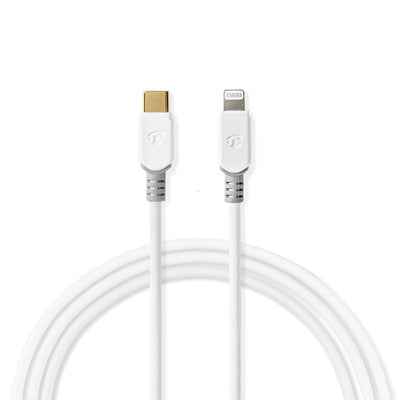 Nedis USB Cable Apple Lightning Apple 8-PIN USB Type-c ™ Male Oro 2.00M — image 1