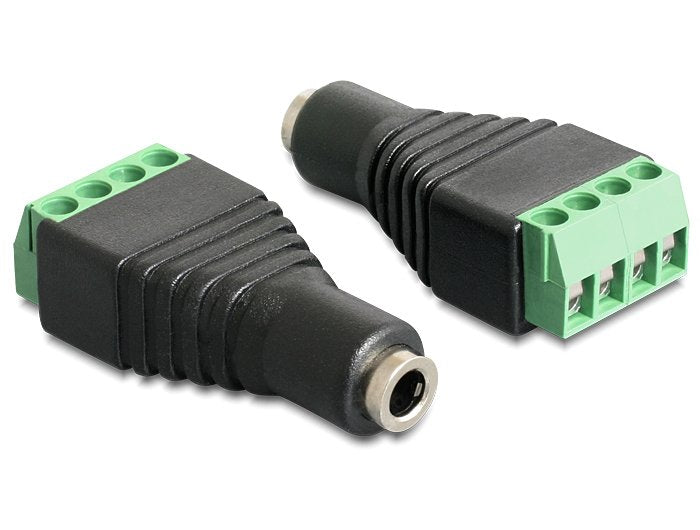 Delock Adapter Stereo Jack Female 3,5MM Terminal Block 4 Pines