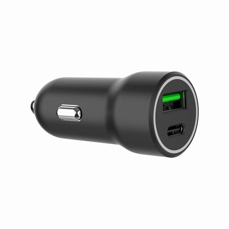 Gembird Fast Charger Car With 2 Ports Usb, Type-c Pd, 20W, Black