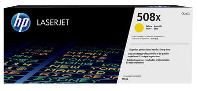 HP Genuine Toner 508X Yellow CF362X — image 1
