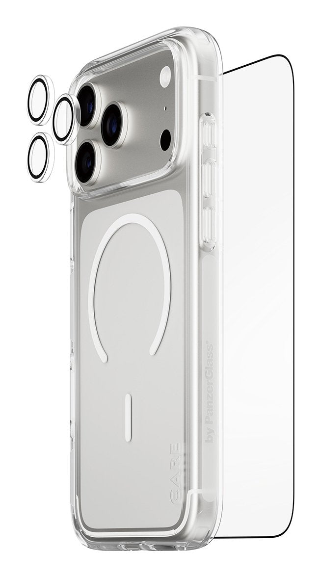 Panzerglass ® Care By ® Flagship 3-IN-1 Urban Explorer Bundle Iphone 17 Pro Max. Screen Protector Apple 1 Piec