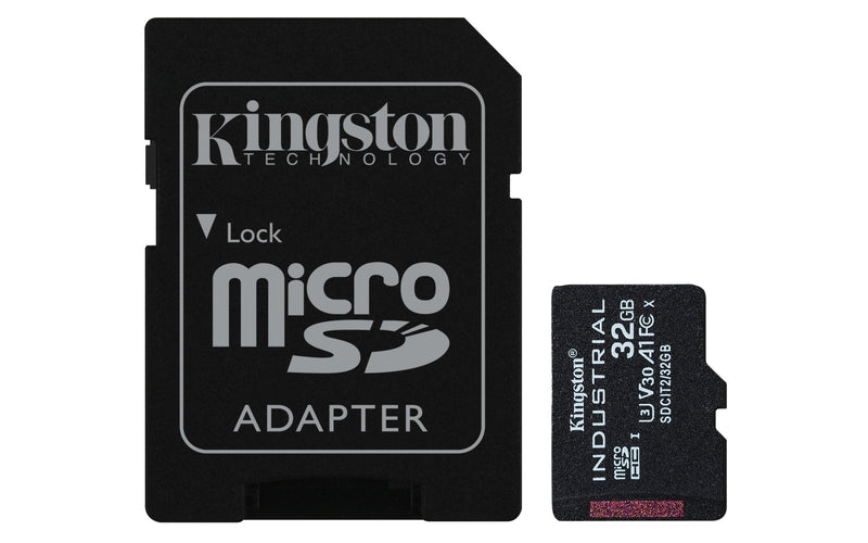 Kingston Industrial Microsdhc 32GB Class 10 A1 Pslc + Adapter SD SDCIT2/32GB