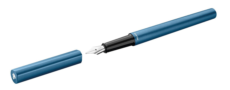 Pelikan Pluma Estilográfica Ineo Elements P6 1M In Fs Petrol-azul
