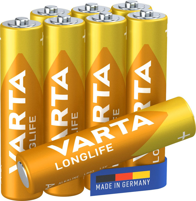 Varta Battery Longlife LR03, Aaa (micro) 8 Pieces 4103101418