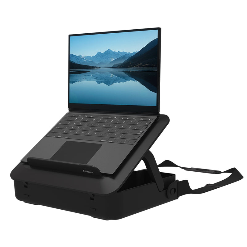 Fellowes Case With Elevador Breyta Laptops Up To 14' Black
