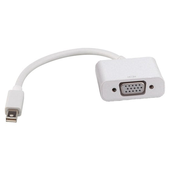 Roline Mini DisplayPort-VGA Adapter, V1.2, Mini DP M - VGA F White