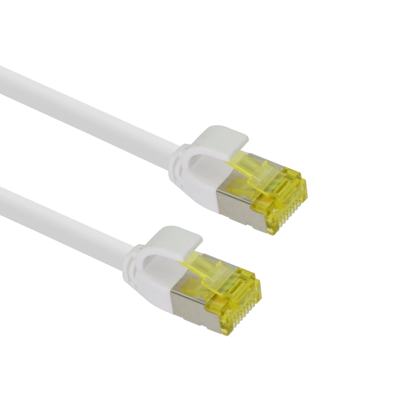Helos Ultra Slim Network Cable S/FTP CAT.6A White 7,5M