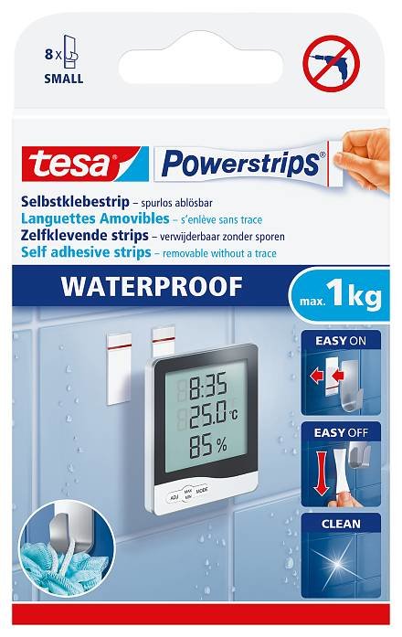 Tesa® Powerstrips Waterproof Small