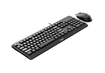 Philips Keyboard English + Mouse 2000 Series SPT6207BL/00 USB QWERTY Black — image 1