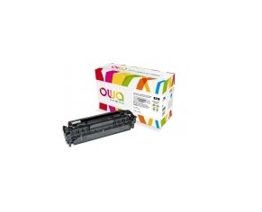 Owa Toner Compatible With HP CC530A 304A, Canon 2662B002 EP-718BK