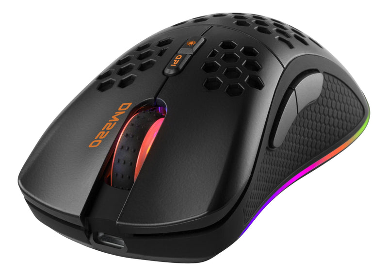 Deltaco Mouse GAM-120 Derecha RF Wireless + USB Type-a Óptico 6400 DPI
