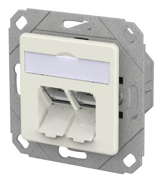 Metz Connect Socket Connection E-dat C6A Lsa + 2 Port Upk Reinwei — image 1