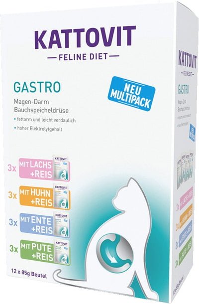 Kattovit Comida Húmeda Gatos Feline Diet Gastro 12 X 85G — image 1
