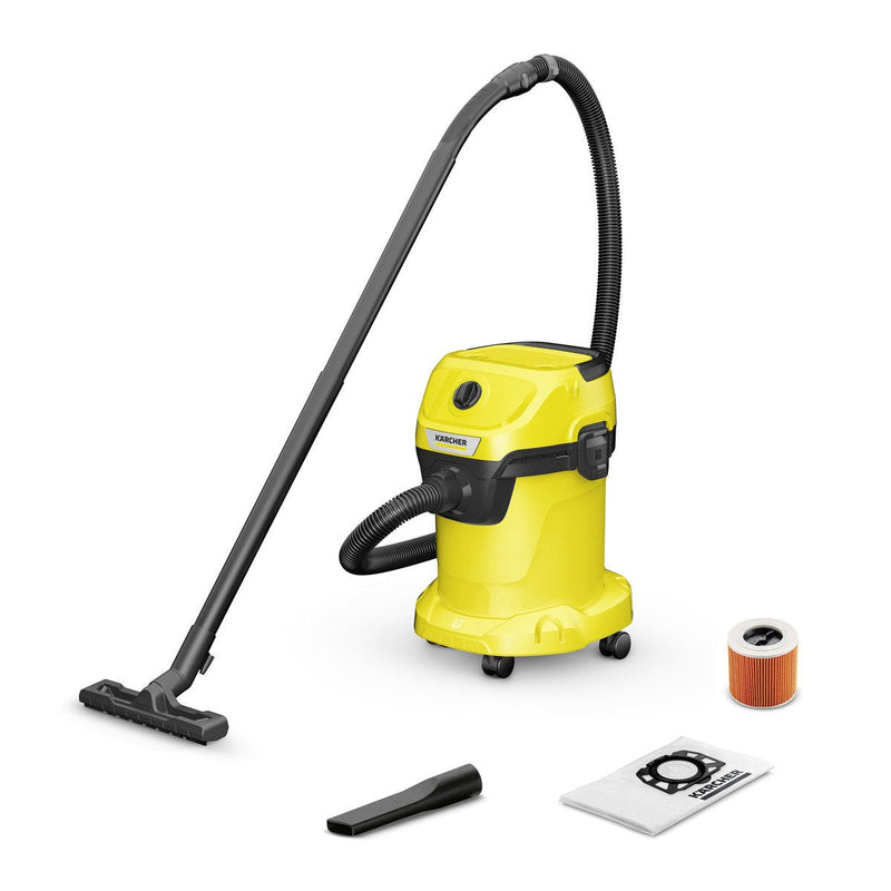 Kärcher Vacuum Cleaner Wd 3V-17/4/20, Seco/Mojado Yellow 1.628-130.0