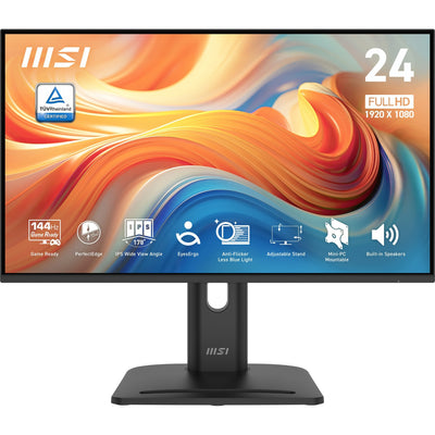 MSI Monitor Pro MP245PG E14 23.8 IPS 144HZ 300CD M2 4MS D-sub HDMI DP Height Speakers — image 1