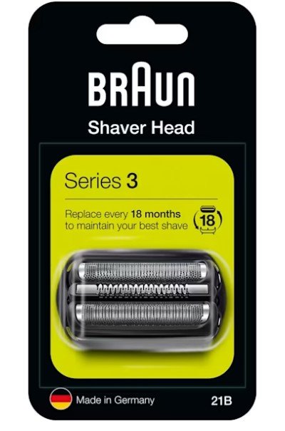 Braun Series 3 Pack Combinado 21B, Head Shaving Black 8700216736879 — image 1