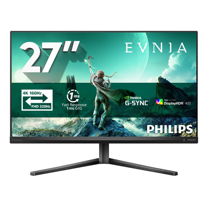 Philips Monitor Evnia 3000 27M2N3800A/00 27 3840 X 2160 Pixels 4K Ultra HD LCD Gris