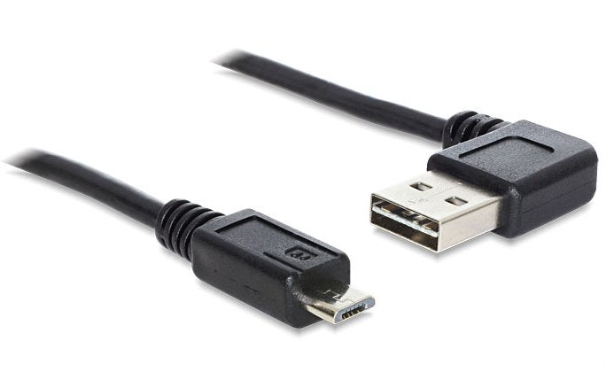 Delock Cable Easy-USB 2.0-A Male Angled a USB 2.0 Micro-b 2M
