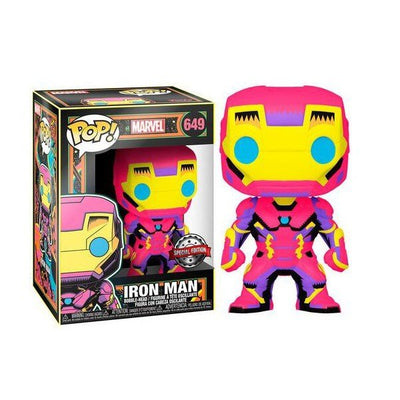 Figure Pop Marvel Black Light Iron Man — image 1
