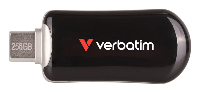 Verbatim Plectra Negro 256GB USB-C Flash Unidad 30226