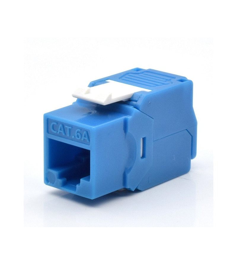 Wp Connector Keystone Female RJ45 CAT.6A UTP Blue WPC-KEY-6AUP-TL/B