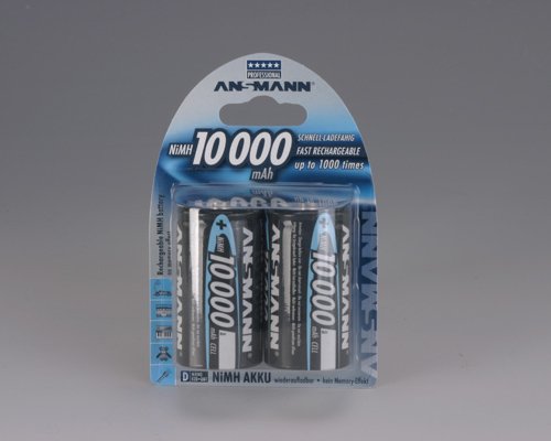 Ansmann Nimh Rech.bat. 10000 Mono D 9300MAH 5030642