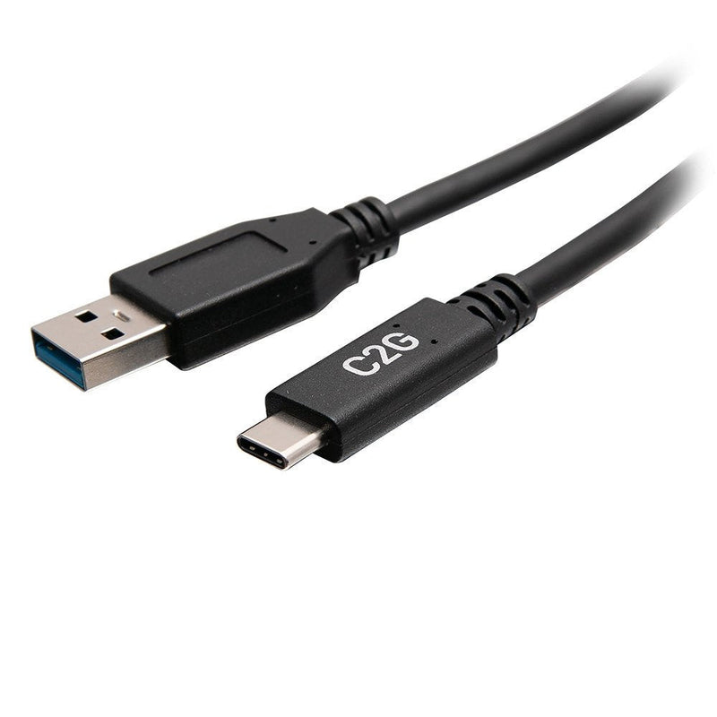 C2G Cable USB-A Male a USB-C Male 152MM (6 In) - USB 3.2 Gen 1 (5Gbps)