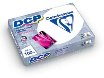 Clairefontaine Dcp Paper Printer Inyección Ink A4 (210X297 Mm) 125 Hojas White