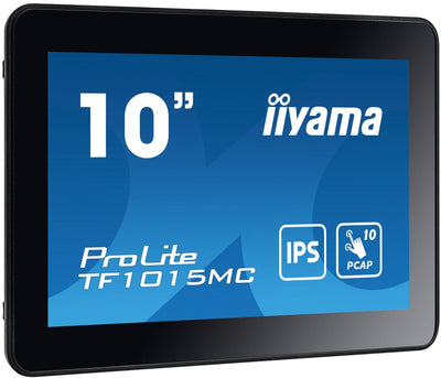 Iiyama 25.7CM (10,1) TF1015MC-B3 16:10M-TOUCH HDMI + DP + USB — image 1