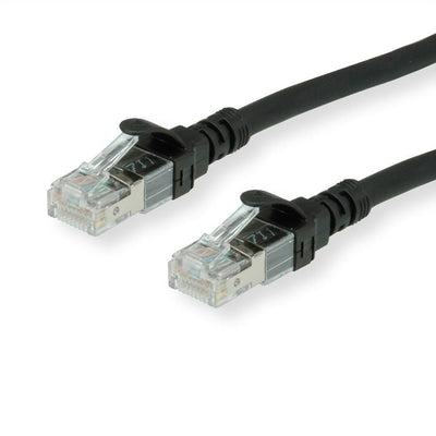 Roline Network Cable CAT.6 S FTP (pimf), Component Level, Lsoh, Black 0,3M — image 1