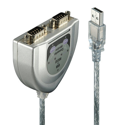 Lindy USB a RS232 Convertidor 2 Ports — image 1