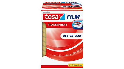 Tesa Tesafilm Transparent 12 Rolls 12MM, Case Office Tape Adhesiva — image 1