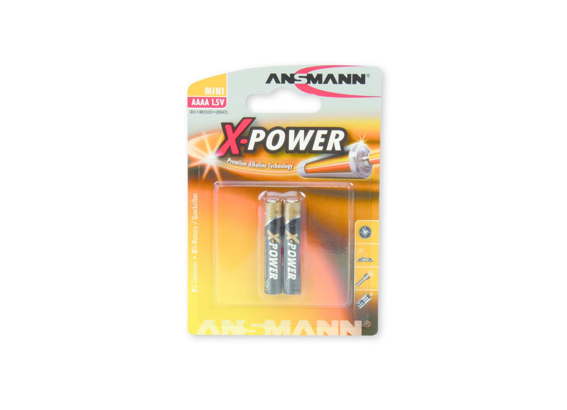 Ansmann Battery Alcalina X-power , (aaaa), Paquete 2 (1510-0005)