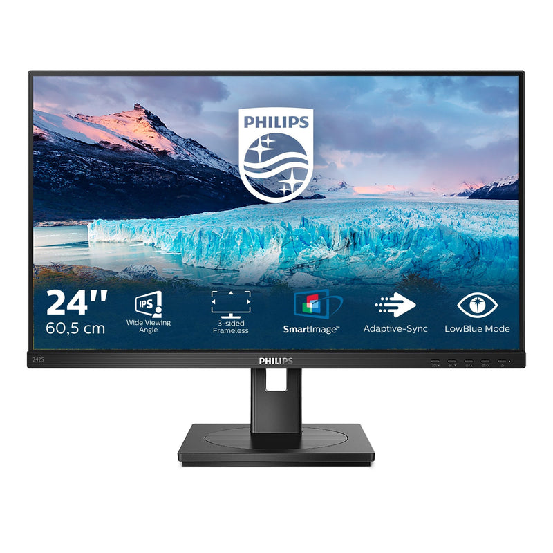 Philips Monitor S Line 242S1AE/00 242S1AE 23.8 IPS DVI HDMI DP Pivot