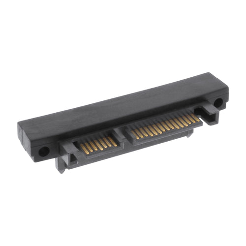Inline Adapter Sata, M/F, 22 Pines (15 + 7) Ángulo Hacia Abajo — image 1