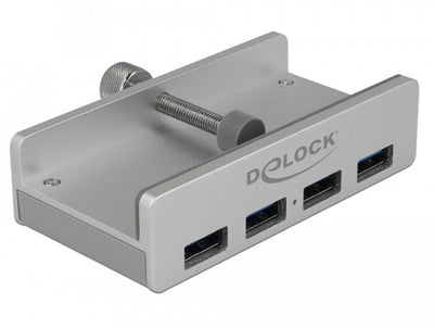 Delock Hub External USB 3.0 4 Ports With Screw Bloqueo — image 1