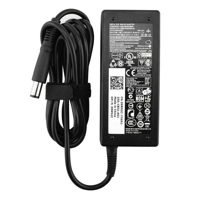 Dell Charger 19.5V 3.34A 65W (7.4MMX5.0MM) With Cable Power New Style PA-12 With Rounded Sides N81TG — image 1
