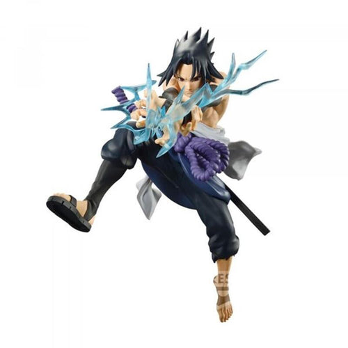 Banpresto Figure Naruto Shippuden Vibration Stars Sasuke Uchiha 16CM — image 1