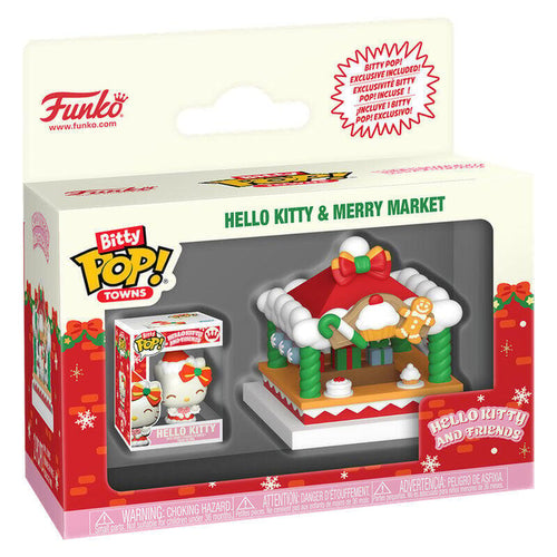 Figure Bitty Pop Towns Hello Kitty And Merry Market — image 1
