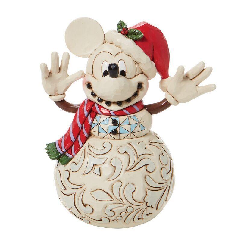 Figure Decorativa Muñeco Nieve Mickey
