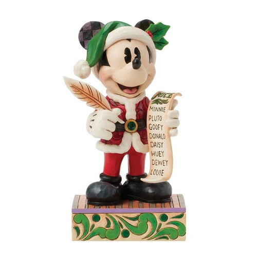 Enesco Figure Disney Papá Noel Mickey — image 1