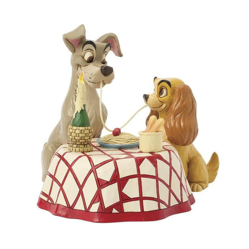 Enesco Figure Dama And Le Vagabundo Spaghetti — image 1