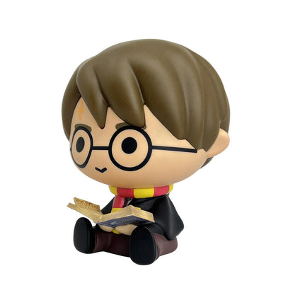 Figure Hucha Chibi Harry Potter And Book Hechizos — image 1