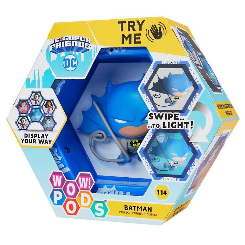 Figure LED Wow! Pod Batman Blue Metallic DC Comics