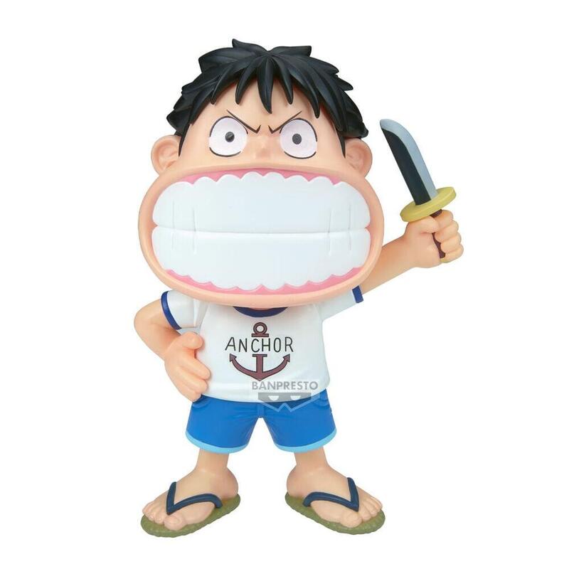Figura Monkey D Luffy Big Sofvimates One Pieza 15CM