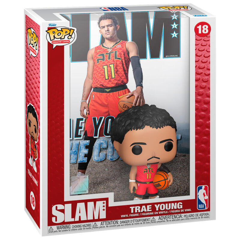 Figura Pop Cover Nba Slam Trae Young