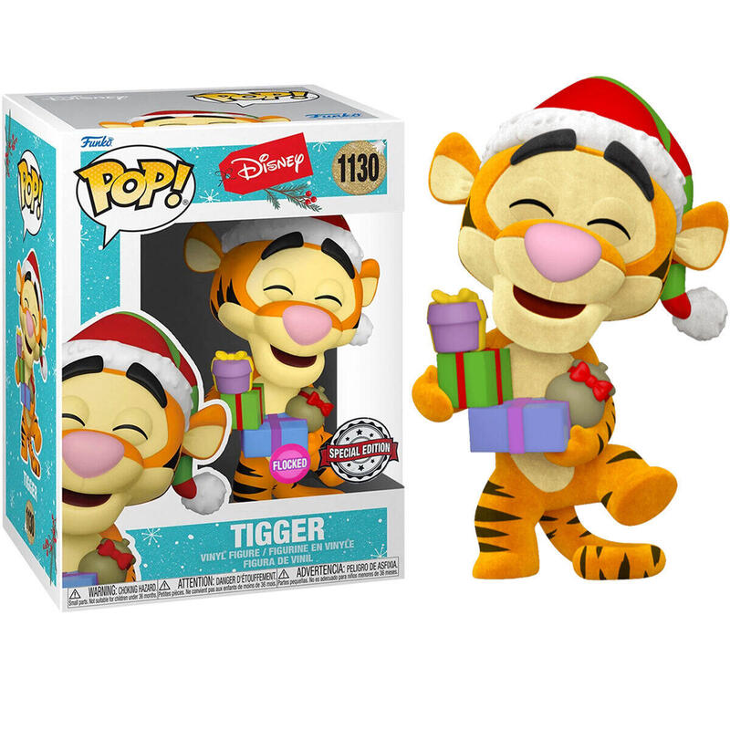 Figure Pop Disney Holiday Tigger Flocked Exclusive